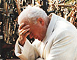 Popiežius Jonas Paulius II Kryžių kalne, 1993 m. ... fotografija